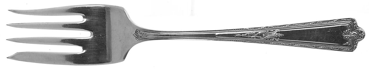 Kingston (Silverplate, 1929) Dessert Fork by Oneida Silver-1