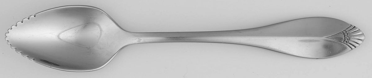 Kingswood (Stainless) Fruit/Orange Spoon by Oneida Silver-1