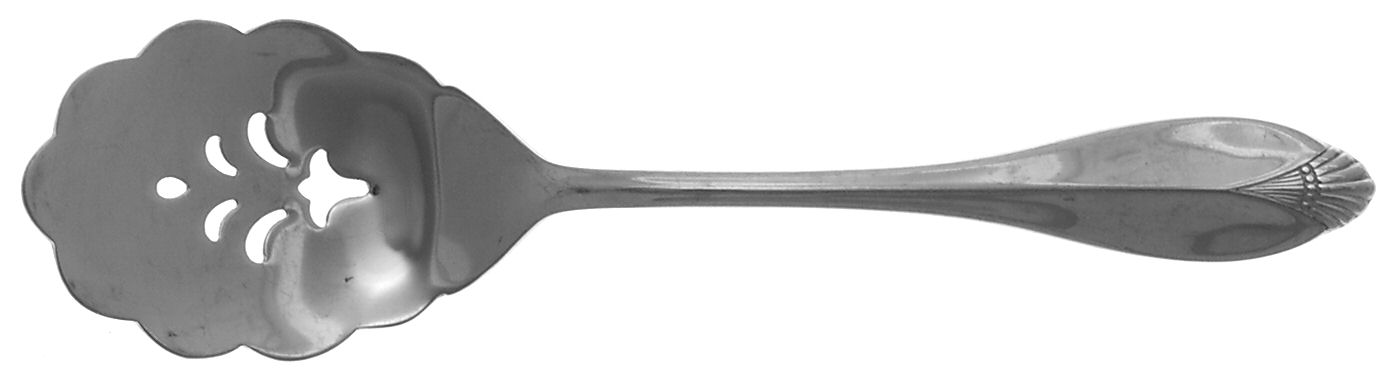 Kingswood (Stainless) Solid Bon Bon Spoon by Oneida Silver-1