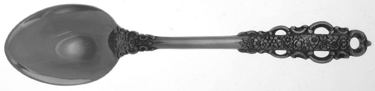 Kings & Queens (Stainless) Tablespoon (Serving Spoon) by Oneida Silver-1