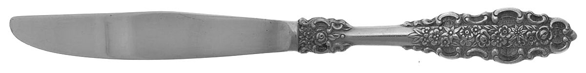Kings & Queens (Stainless) Modern Solid Knife by Oneida Silver-1