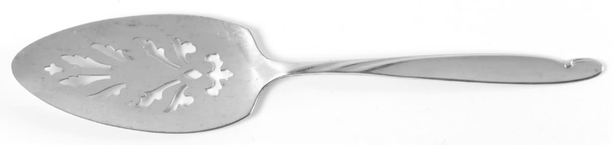 Lady Barbara (Silverplate, 1959) Solid Pierced Pie Server by Oneida Silver-1