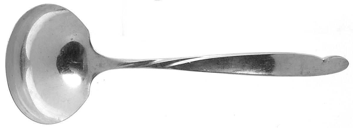 Lady Barbara (Silverplate, 1959) Solid Gravy Ladle by Oneida Silver-1