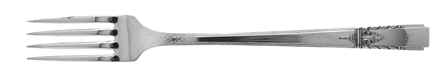 Lady Drake (Silverplate, 1940) Grille Fork (Viande) by Oneida Silver-1