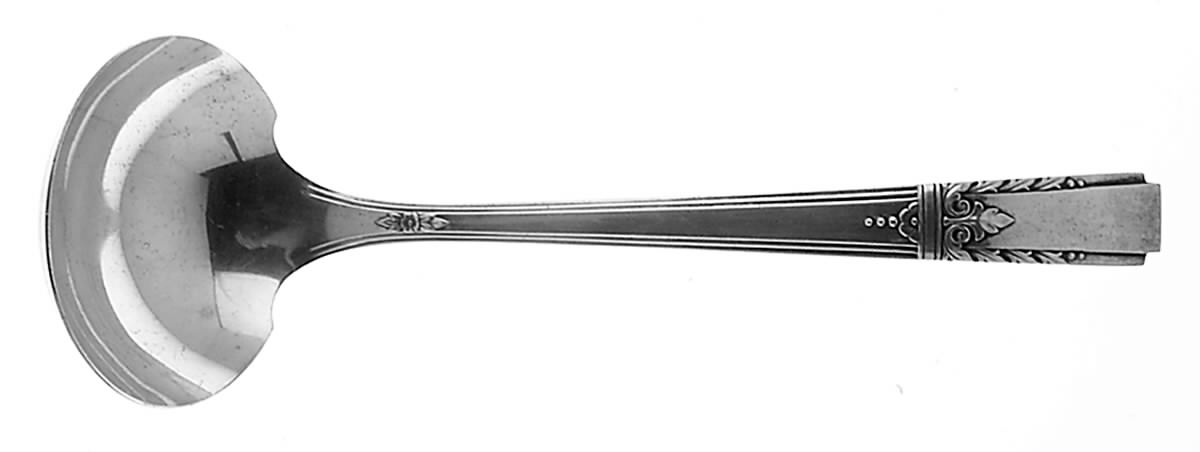 Lady Drake (Silverplate, 1940) Solid Gravy Ladle by Oneida Silver-1