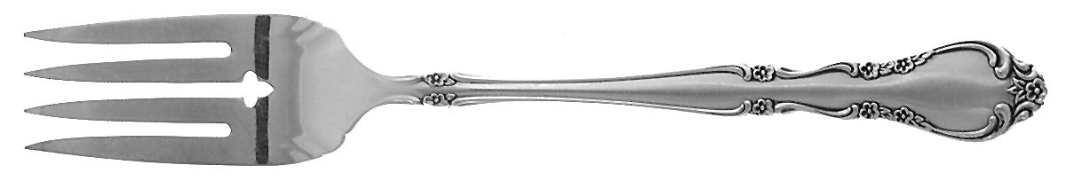 Lady Emily (Silverplate, 1961) Individual Salad Fork by Oneida Silver-1
