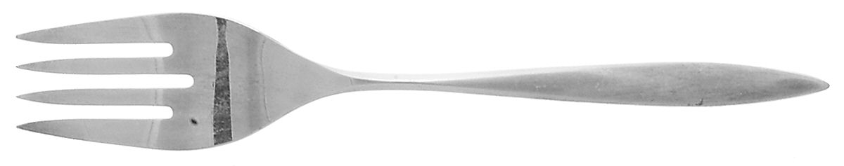 Lady Empire (Silverplate, 1963) Medium Solid Cold Meat Serving Fork by Oneida Silver-1