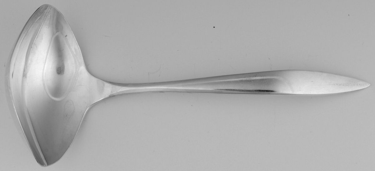 Lady Empire (Silverplate, 1963) Solid Gravy Ladle by Oneida Silver-1
