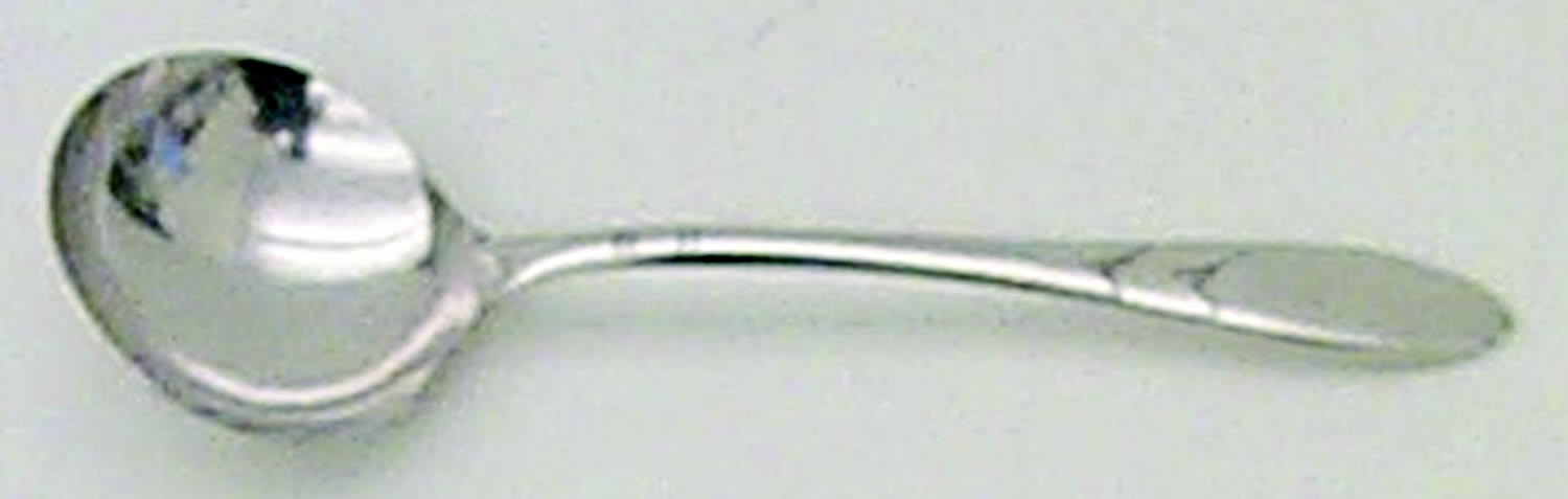 Lady Hamilton (Silverplate, 1932) Round Bowl Soup Spoon (Bouillon) by Oneida Silver-1