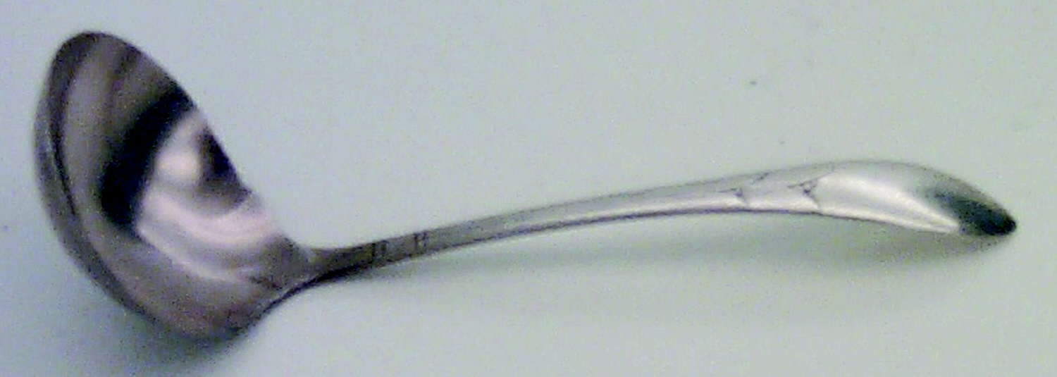 Lady Hamilton (Silverplate, 1932) Solid Gravy Ladle by Oneida Silver-1