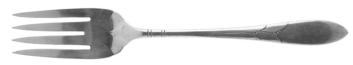 Lady Hamilton (Silverplate, 1932) Large Individual Salad Fork by Oneida Silver-1