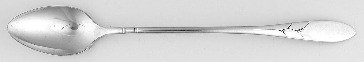 Lady Hamilton (Silverplate, 1932) Iced Tea Spoon by Oneida Silver-1