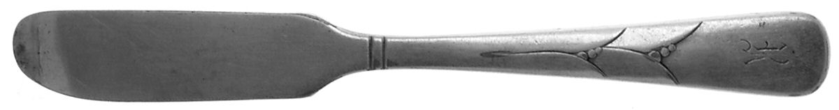 Lady Hamilton (Silverplate, 1932) Baby Knife Solid Piece by Oneida Silver-1