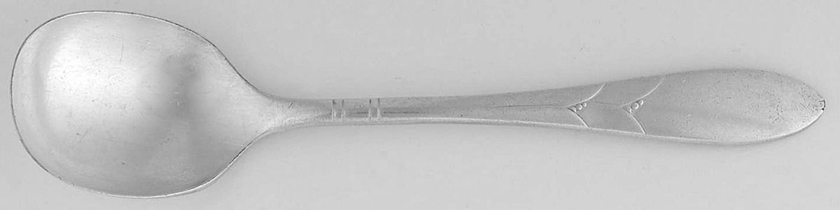 Lady Hamilton (Silverplate, 1932) Straight Handle Baby Spoon by Oneida Silver-1
