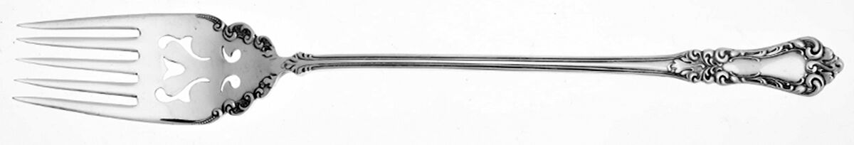 Lakewood-Warren (Silverplate, 1901) Cake Serving Fork by Oneida Silver-1