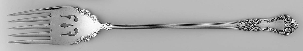 Lakewood-Warren (Silverplate, 1901) Cake Serving Fork by Oneida Silver-1