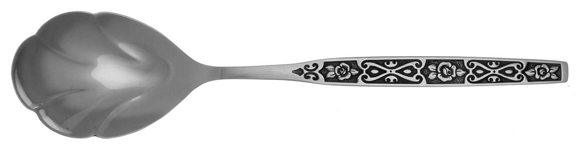 Latin Quarter (Stainless) Sugar Shell Spoon by Oneida Silver-1