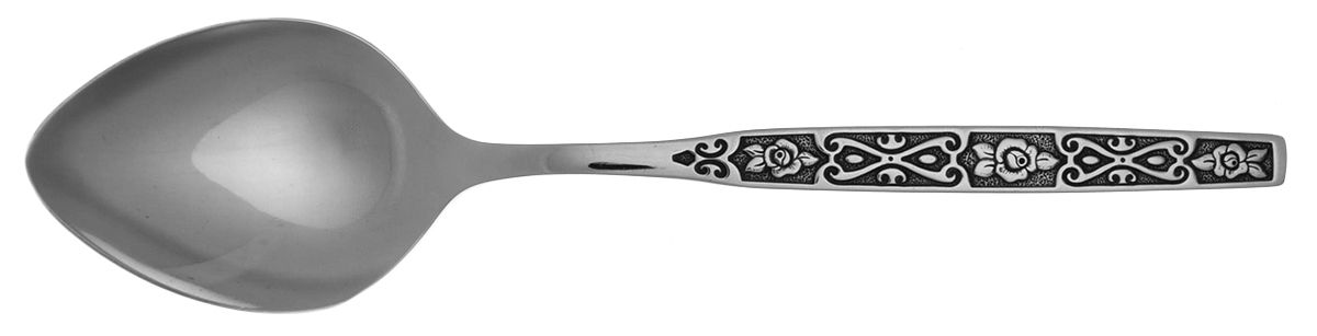 Latin Quarter (Stainless) Place/Oval Soup Spoon by Oneida Silver-1