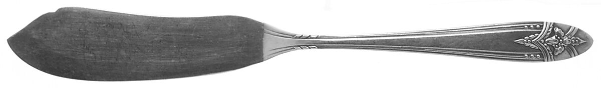 La Ronnie (Silverplate, 1945) Flat Handle Master Butter Knife by Oneida Silver-1