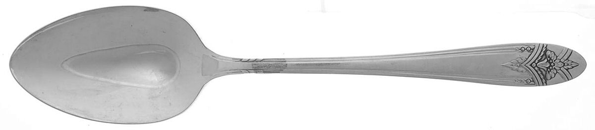 La Ronnie (Silverplate, 1945) Tablespoon (Serving Spoon) by Oneida Silver-1