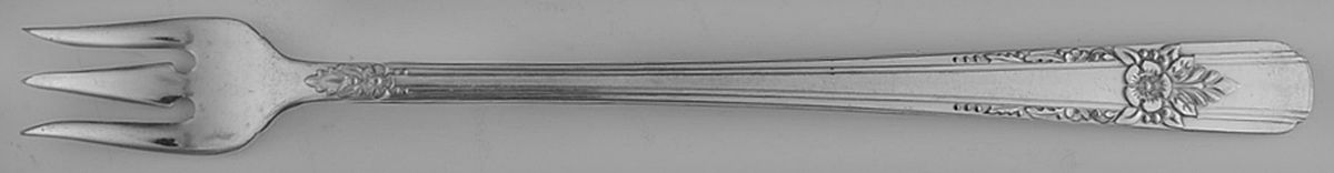 La Rose (Silverplate, 1938) Cocktail/Seafood Fork by Oneida Silver-1