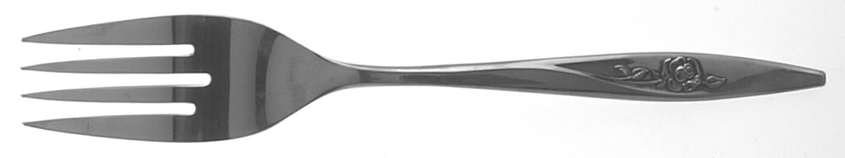 Lasting Rose (Stainless) Individual Salad Fork by Oneida Silver-1