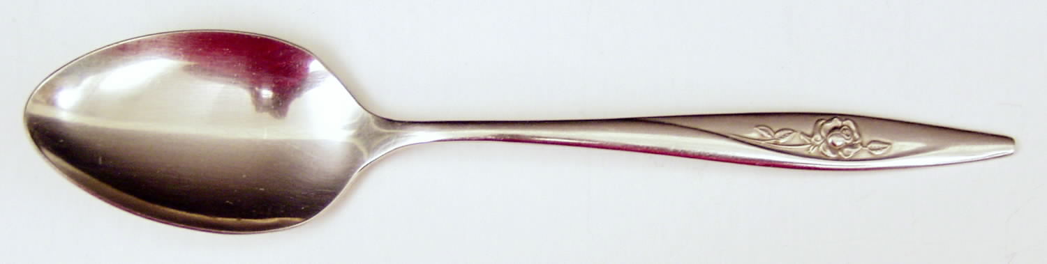 Lasting Rose (Stainless) Tablespoon (Serving Spoon) by Oneida Silver-1