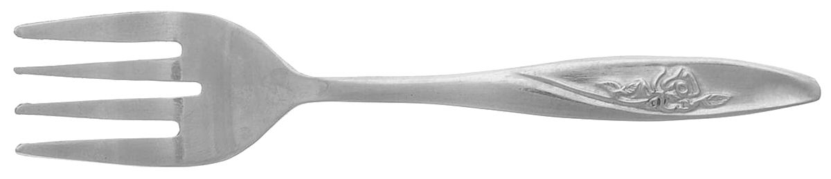 Lasting Rose (Stainless) Fork-Baby by Oneida Silver-1