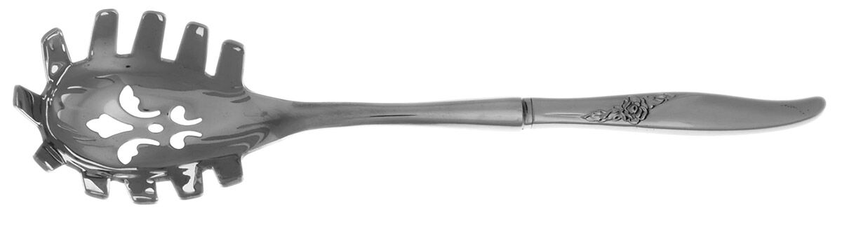 La Rose (Stainless) Pasta Server with Stainless Bowl HC by Oneida Silver-1