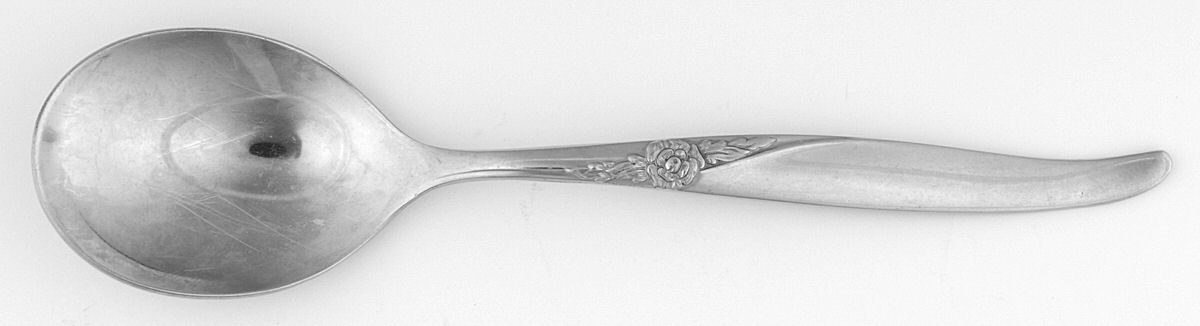 La Rose (Stainless) Sugar Spoon by Oneida Silver-1