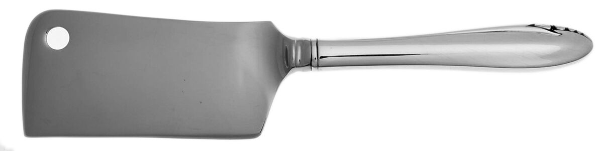 Lasting Spring (Sterling, 1949) Cheese Cleaver with Stainless Blade HC by Oneida Silver-1