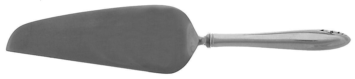 Lasting Spring (Sterling, 1949) Pie & Cake Server with Stainless Blade by Oneida Silver-1