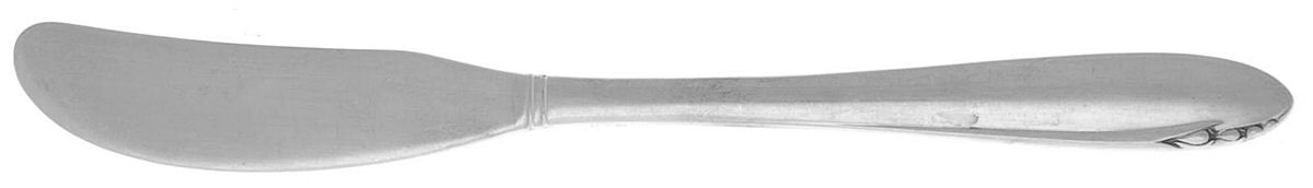 Lasting Spring (Sterling, 1949) Flat Handle Butter Spreader by Oneida Silver-1