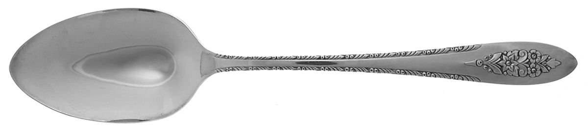 Lady Stuart (Silverplate, 1949) Tablespoon (Serving Spoon) by Oneida Silver-1