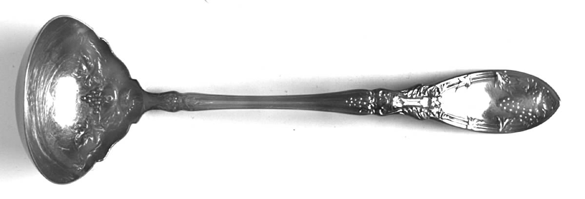 La Vigne (Silverplate, 1908) Solid Piece Cream Ladle by Oneida Silver-1