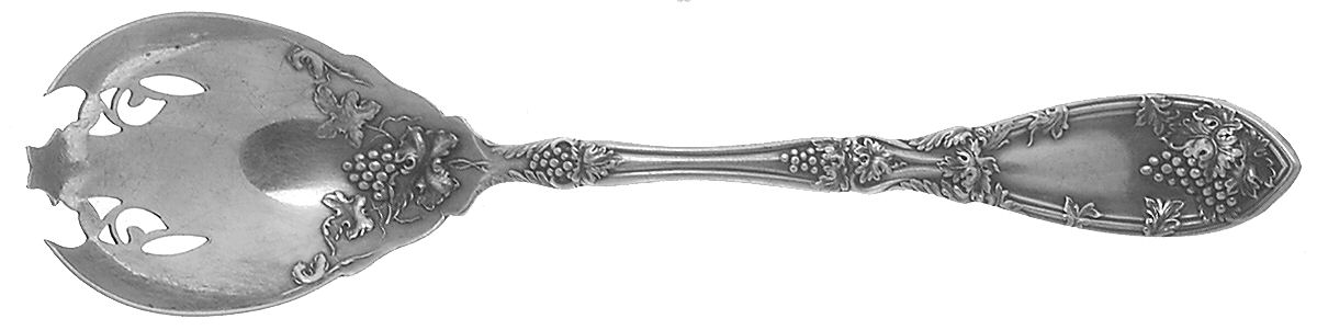 La Vigne (Silverplate, 1908) Ice Cream Fork by Oneida Silver-1