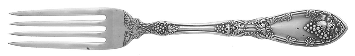 La Vigne (Silverplate, 1908) Fork by Oneida Silver-1