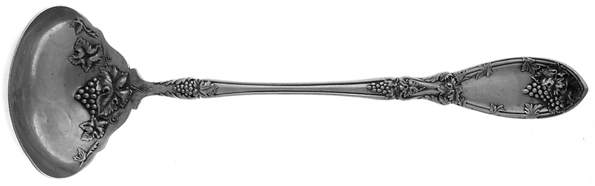 La Vigne (Silverplate, 1908) Oyster Ladle Solid Piece by Oneida Silver-1