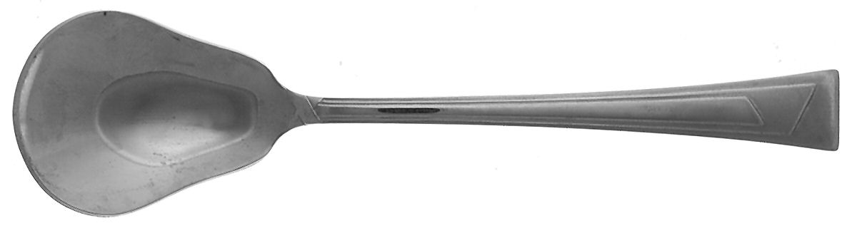 Ledges (Stainless) Sugar Spoon by Oneida Silver-1