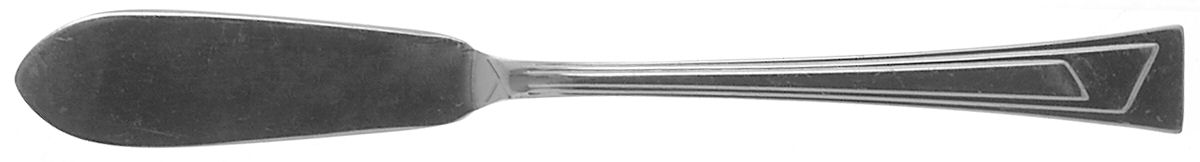 Ledges (Stainless) Flat Handle Master Butter Knife by Oneida Silver-1