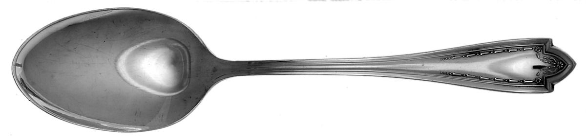 Leona (Silverplate, 1910) Place/Oval Soup Spoon by Oneida Silver-1