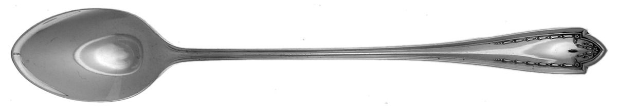 Leona (Silverplate, 1910) Iced Tea Spoon by Oneida Silver-1