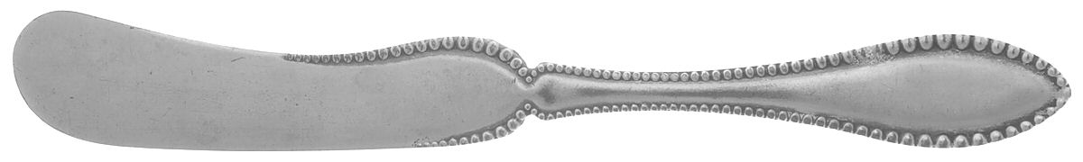 Leota (Silverplate, 1912) Flat Handle Butter Spreader by Oneida Silver-1