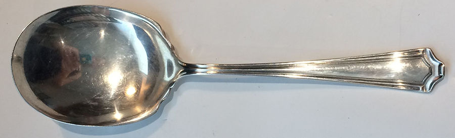 Lexington (Silverplate, 1914) Solid Smooth Casserole Spoon by Oneida Silver-1