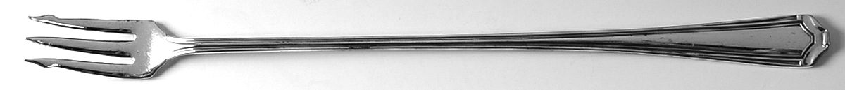 Lexington (Silverplate, 1914) Long Handle Pickle/Olive Fork by Oneida Silver-1