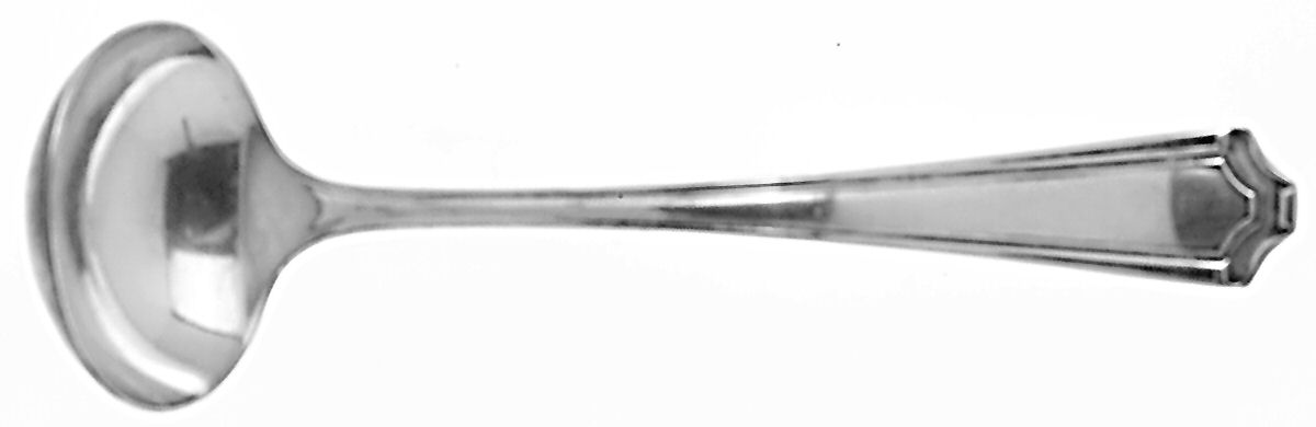 Lexington (Silverplate, 1914) Solid Piece Cream Ladle by Oneida Silver-1