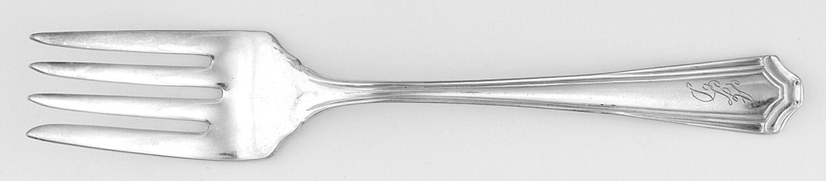 Lexington (Silverplate, 1914) Individual Salad Fork by Oneida Silver-1
