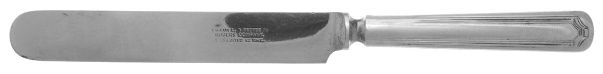 Lexington (Silverplate, 1914) Blunt Solid Knife with Bolster by Oneida Silver-1