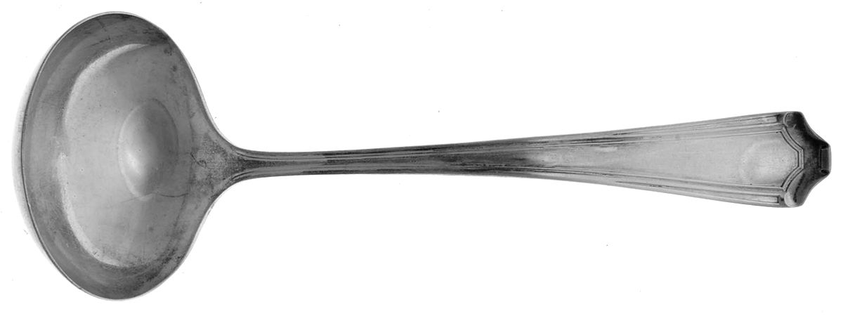 Lexington (Silverplate, 1914) Solid Gravy Ladle by Oneida Silver-1