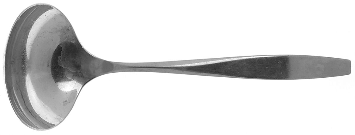 Lido (Stainless) Solid Gravy Ladle by Oneida Silver-1